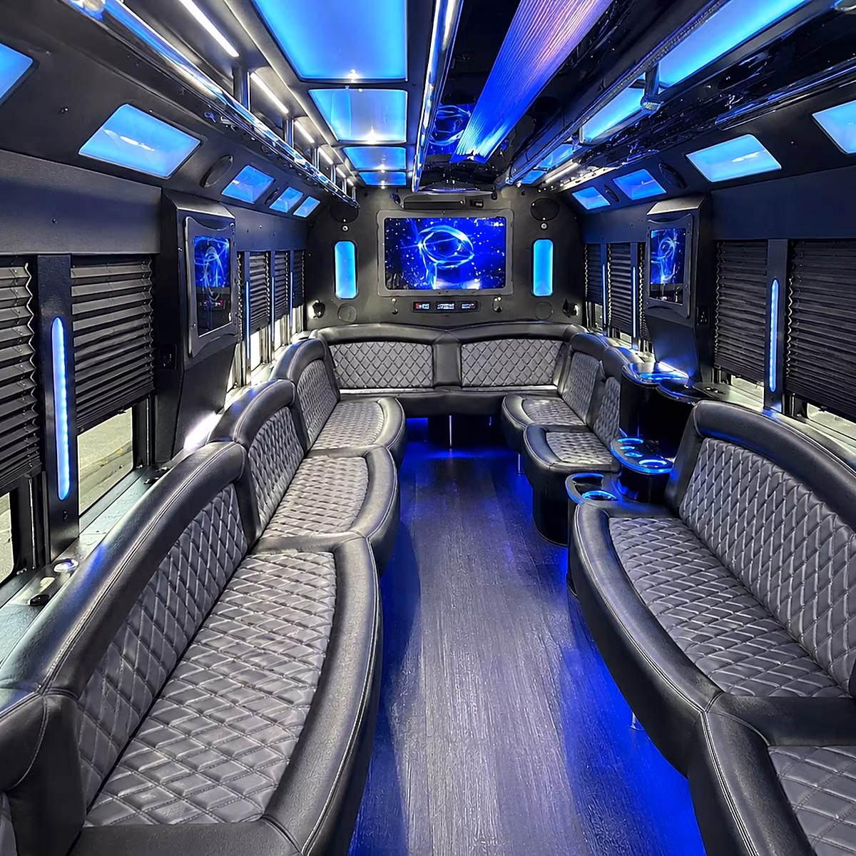 jurupa valley 50 passenger party bus interior