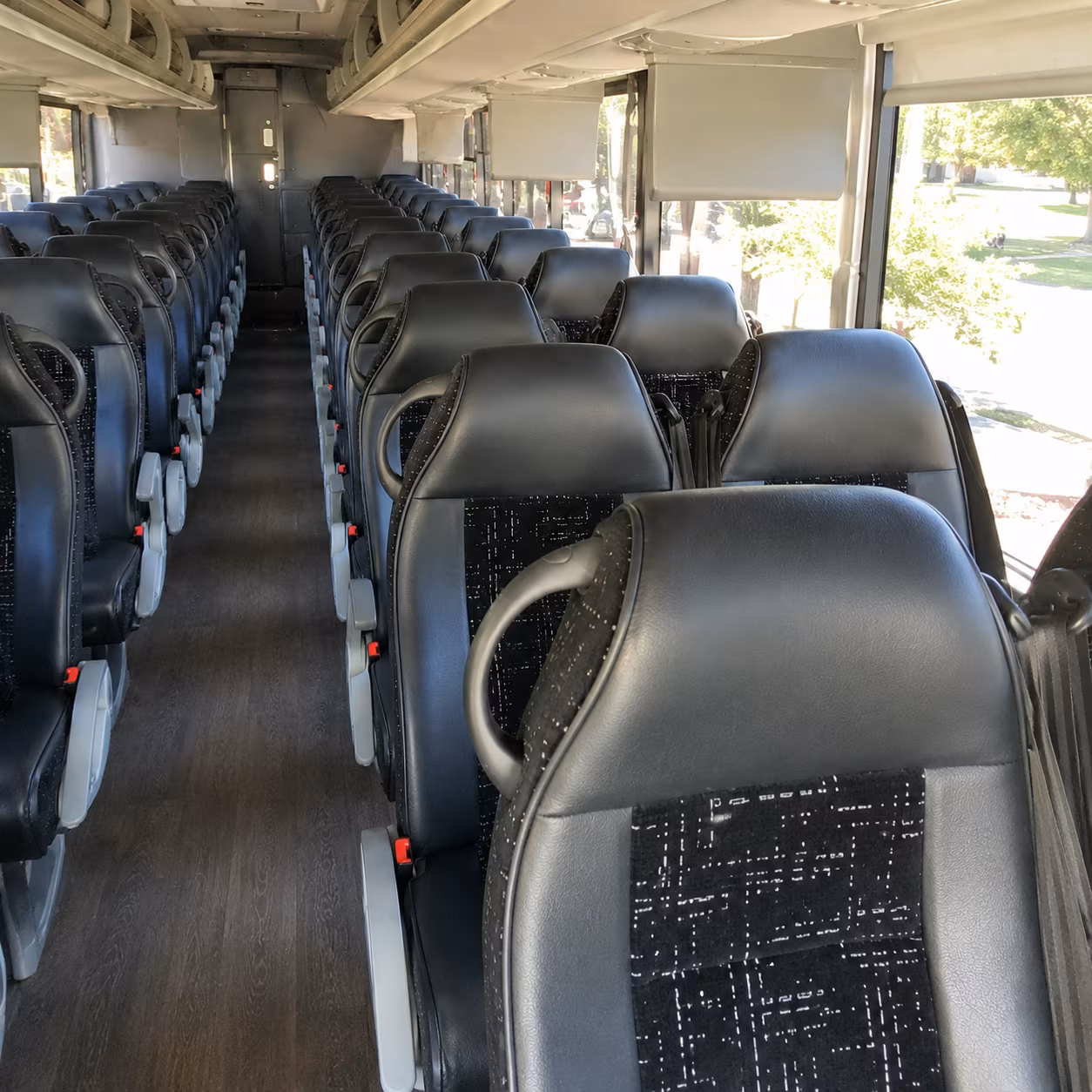 jurupa valley charter bus rental inside