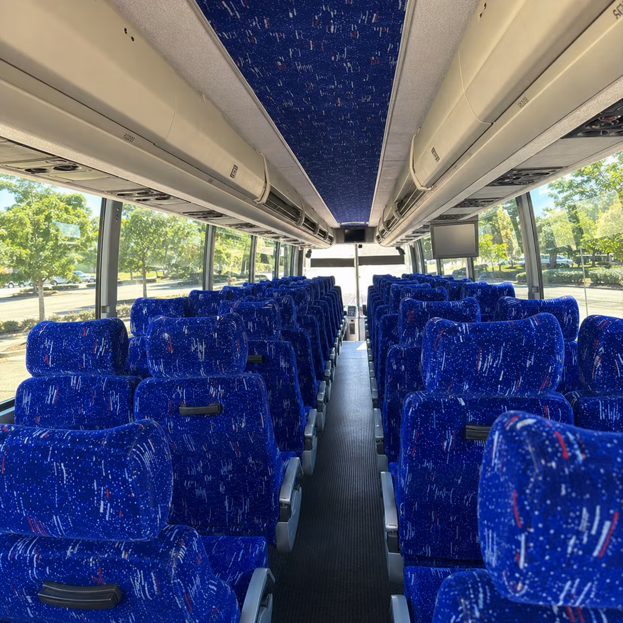 jurupa valley charter bus rental interior