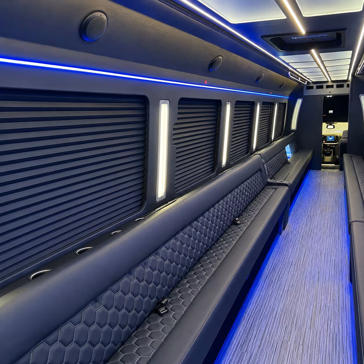 jurupa valley party bus rental interior