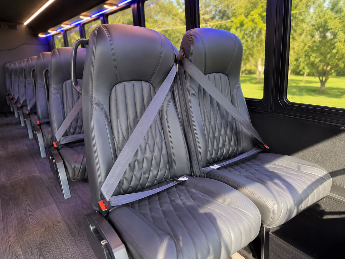 jurupa valley sporting event transportation onboard seating