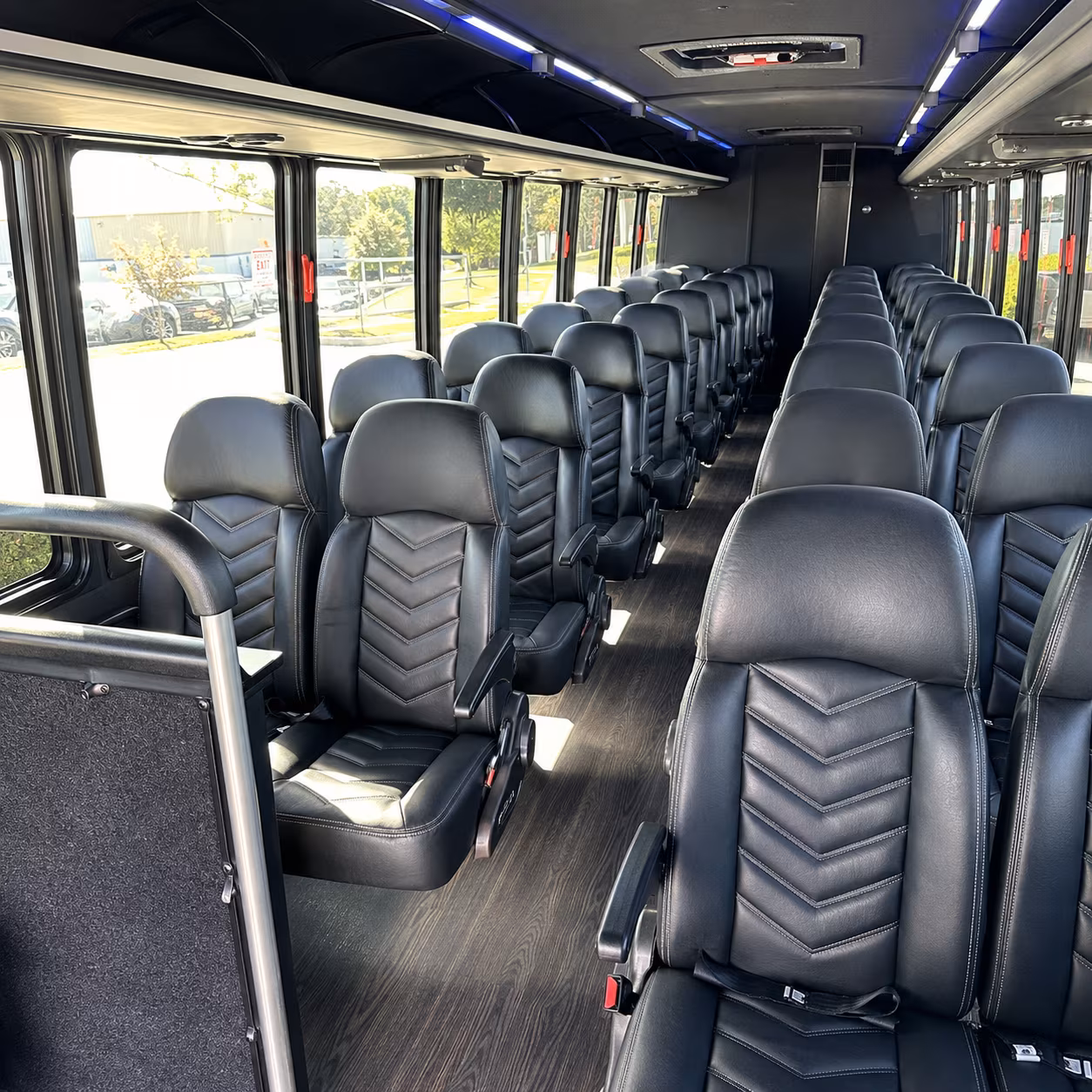 jurupa valley wedding transportation onboard seating